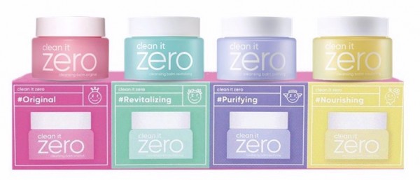 Clean it Zero Cleansing Balm Original Miniature Set (4 types)