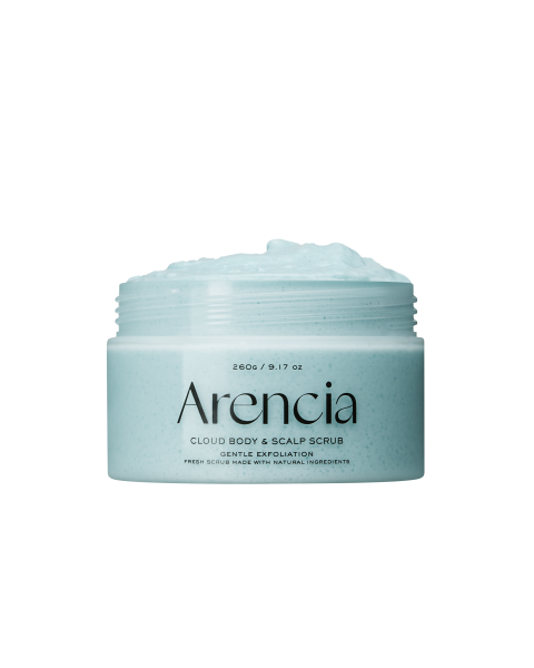 Arencia Fresh Cloud Body & Scalp Scrub French Mint & Lily 260g