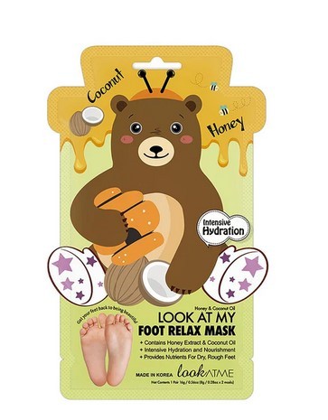 LOOK AT ME 1pc Look At My Foot Relax Mask (Bear)