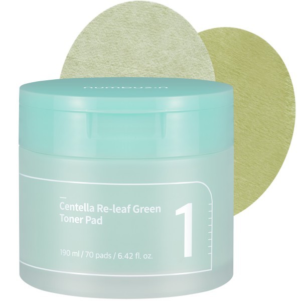 Numbuzin No.1 Centella Re-Leaf Green Toner Pad
