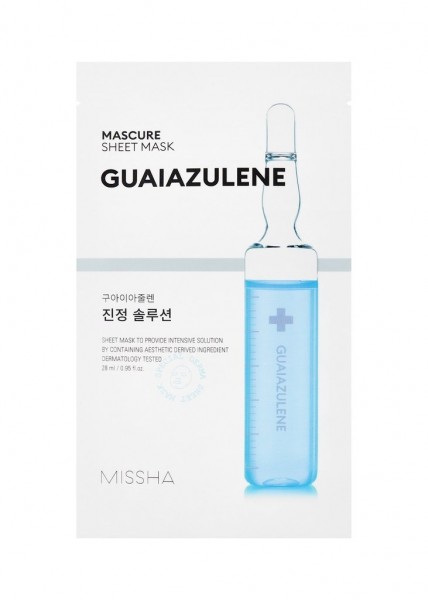 MISSHA Mascure Calming Guaiazulene Sheet Mask