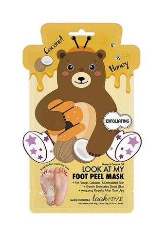 LOOK AT ME 1pc Look At My Foot Peel Mask (Bear)