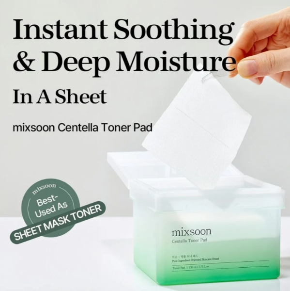 MIXSOON Centella Toner Pad