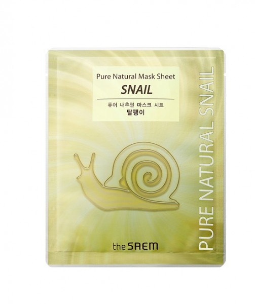 THE SAEM Pure Natural Snail Mask Sheet