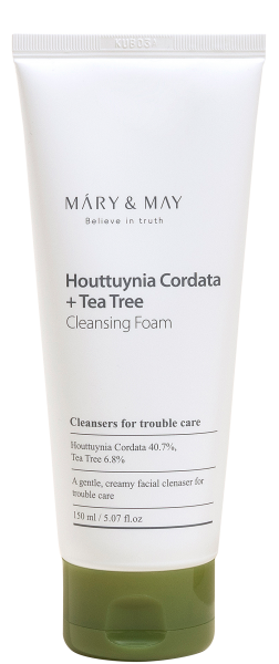 MARY&MAY Houttuynia Cordata + Tea Tree Cleansing Foam 150ml