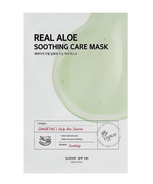 SOMEBYMI Real Aloe Soothing Care Mask