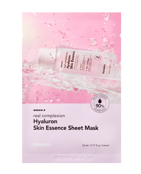 HANSKIN Real Complexion Hyaluron Skin Essence Sheet Mask